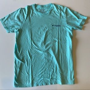 Columbia Tee Shirt- PFG (light blue/teal)
